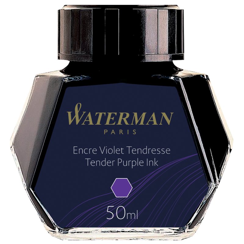 WATERMAN encre pour stylo plume, vert harmonie, 50 ml verre